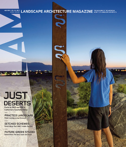 مجله Landscape Architecture Magazine USA؛ آگوست 2024