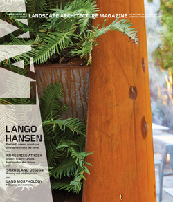 مجله Landscape Architecture Magazine USA؛ ژانویه 2025
