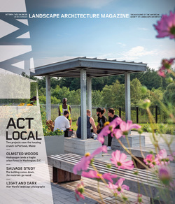 مجله Landscape Architecture Magazine USA؛ اکتبر 2024