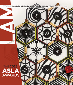 مجله Landscape Architecture Magazine USA؛ سپتامبر 2025