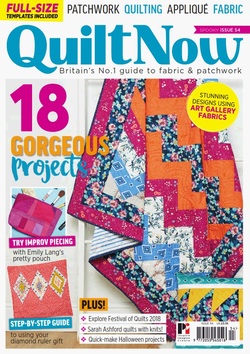 مجله Quilt Now؛ سپتامبر 2018