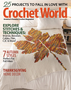 مجله Crochet World؛ پاییز 2025