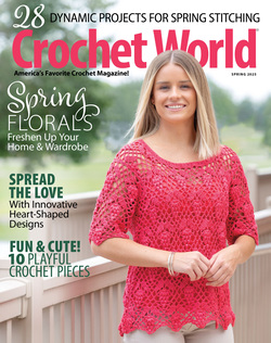 مجله Crochet World؛ بهار 2025