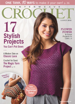 مجله Interweave Crochet؛ می 2019