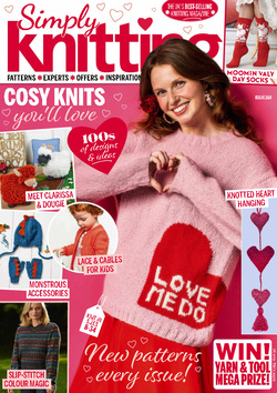 مجله Simply Knitting؛ فوریه 2025