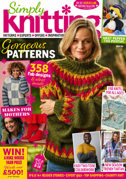 مجله Simply Knitting؛ مارس 2025