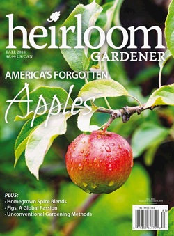 مجله Heirloom Gardener؛ آگوست 2018