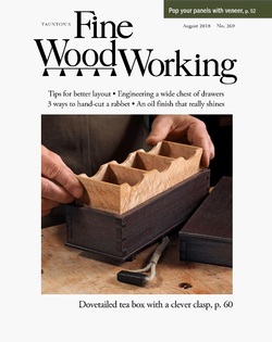 مجله Fine Woodworking؛ آگوست 2018