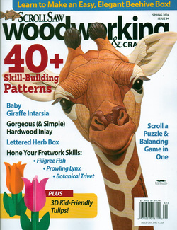 مجله ScrollSaw Woodworking & Crafts؛ بهار 2024